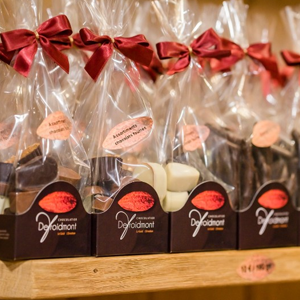 Vente de chocolats pres de Marche-en-Famenne